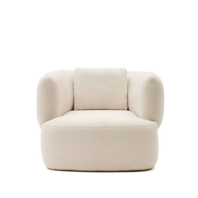 Кресло Martina белого цвета