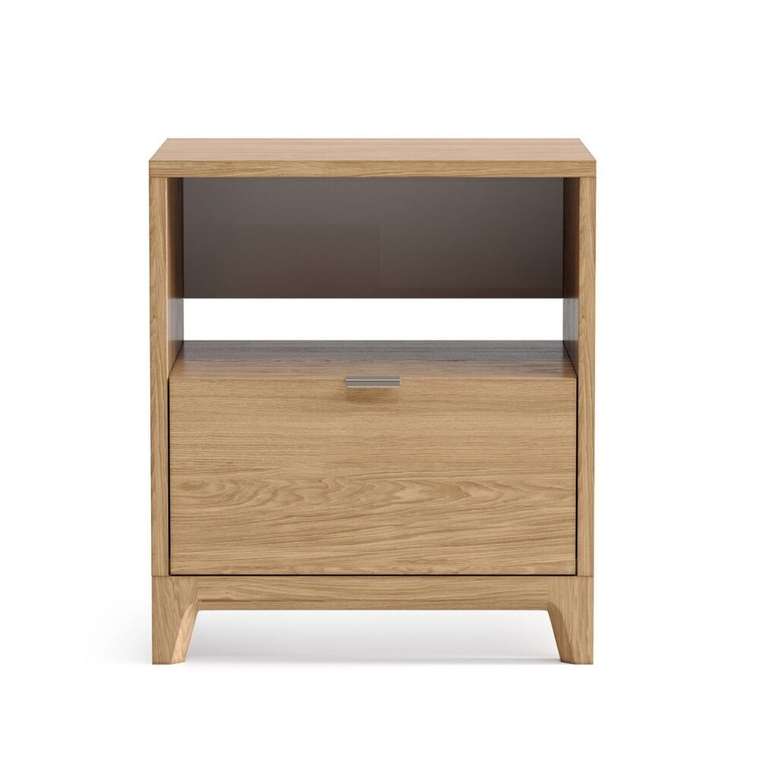 Прикроватная тумба Case CS006 светло-коричневого цвета