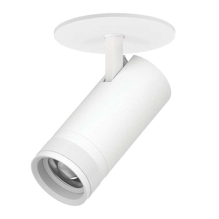 Светильник CANNO PRO встраиваемый LED 20W 1400LM 20-55G БЕЛЫЙ 2700-4200-6000К IP20  с адаптером (304206 + 215006)