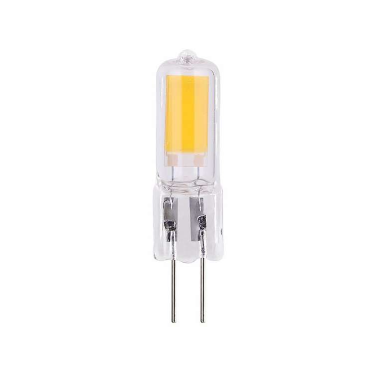 Светодиодная лампа G4 LED 5W 220V 3300K стекло BLG419 капсульной формы