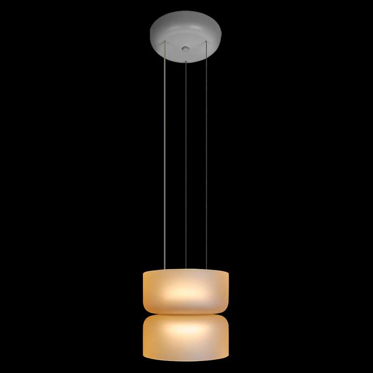 Подвесной светильник Totem 10466/2P Amber matte (стекло, цвет янтарный)