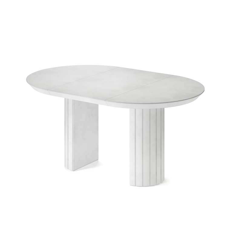 Обеденный стол раздвижной Саиф белый