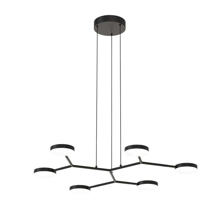 подвесная люстра Vorago металл 6*LED*6W, 1900LM, 4000K, included