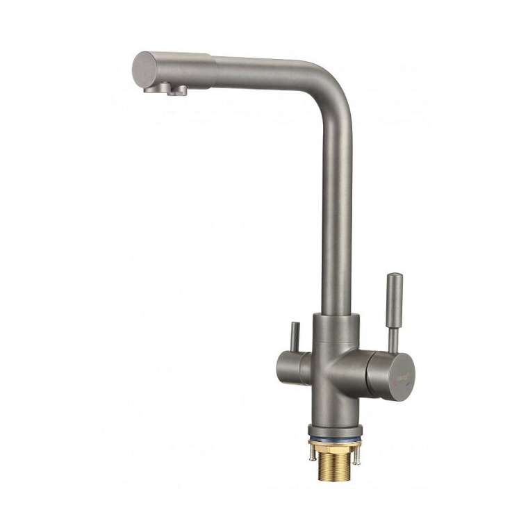 Смеситель для кухни с подключением к фильтру  Savol S-L1801Q, серый