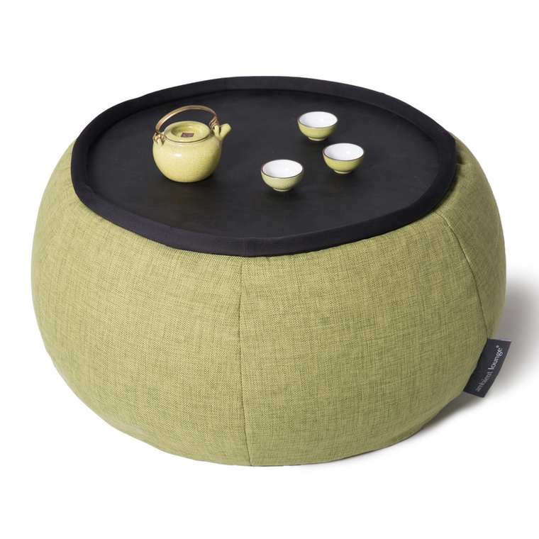 Бескаркасный стол-бин бэг Versa Table™ - Lime Citrus (лайм, зеленый цвет)