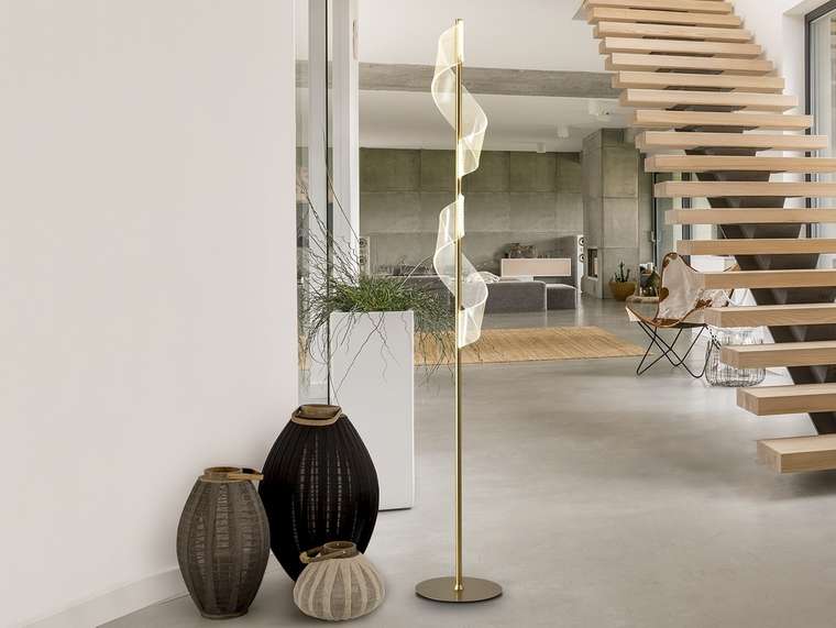 Velas Торшер LED, золотой