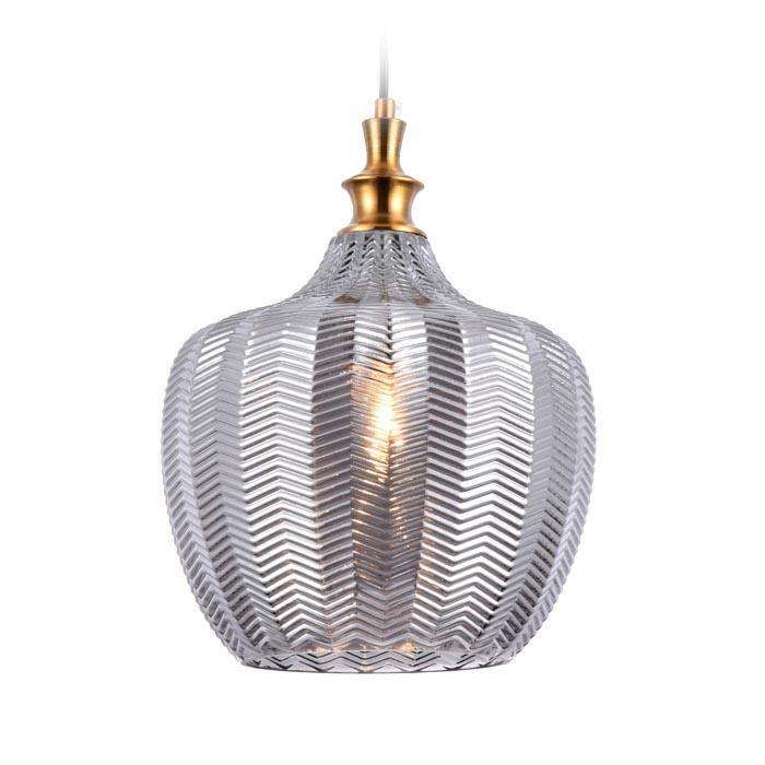 Подвесной светильник Traditional серо-бронзового цвета