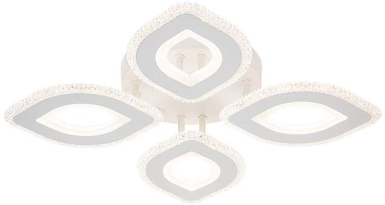 Потолочная люстра с пультом Escada Diamond 10264/4 LED*75W White