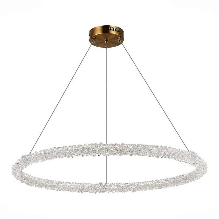 Люстра подвесная ST-Luce Золотистый/Золотистый LED 1*45W 3000 - 6500K АВАНА
