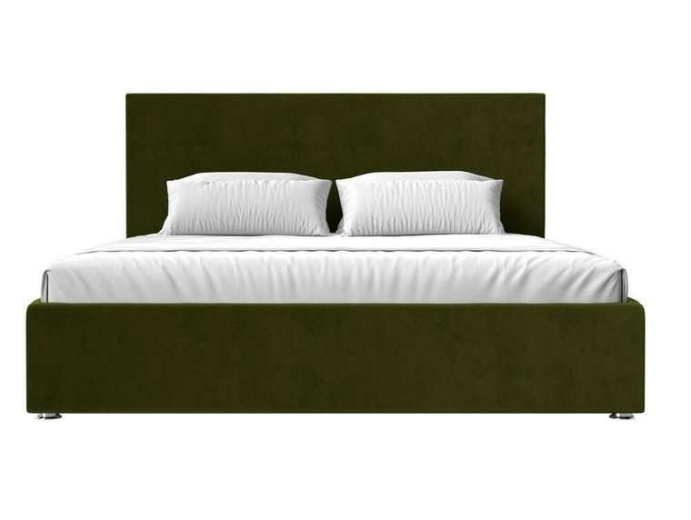 Кровать Кариба 180х200 зеленого цвета с подъемным механизмом