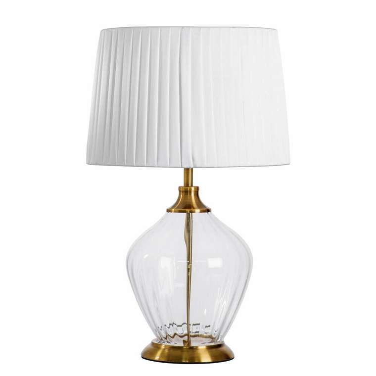 Настольная лампа Baymont белого цвета