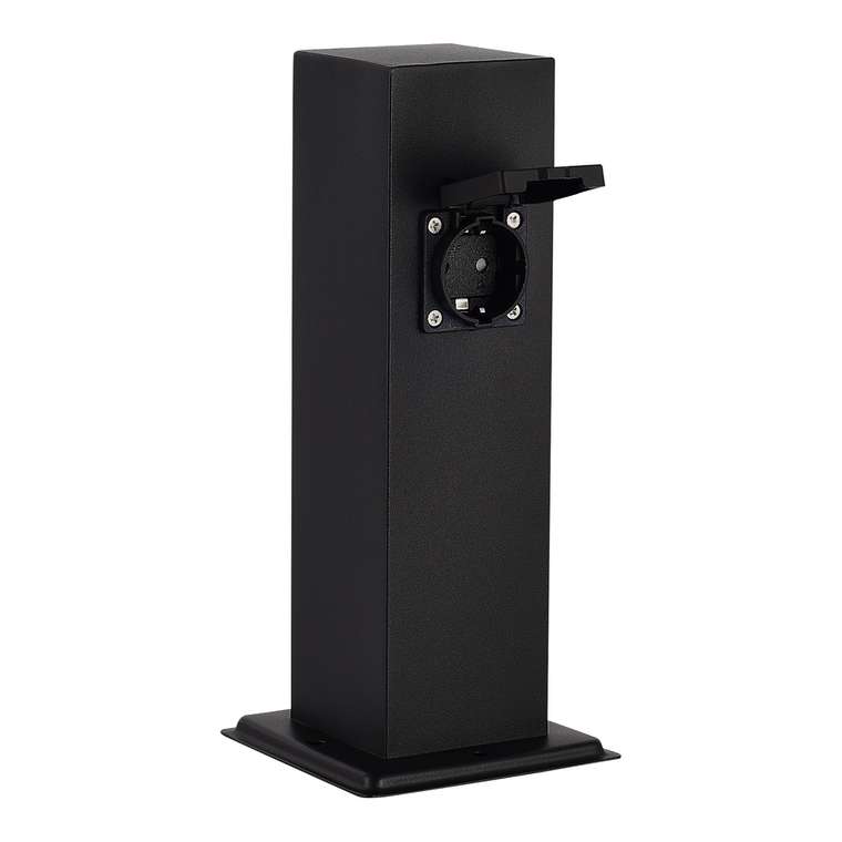 Столб уличный 2 розетки ST-Luce черный 3500W SOCKET