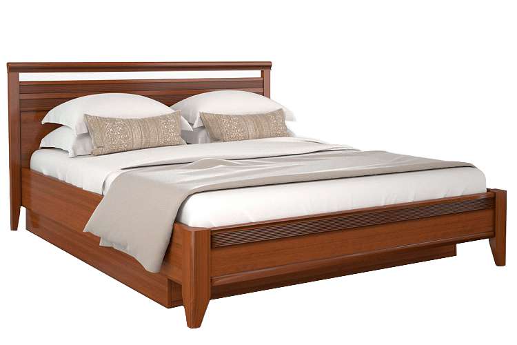 Кровать с подъемным механизмом Адажио 160х200 коричневого цвета