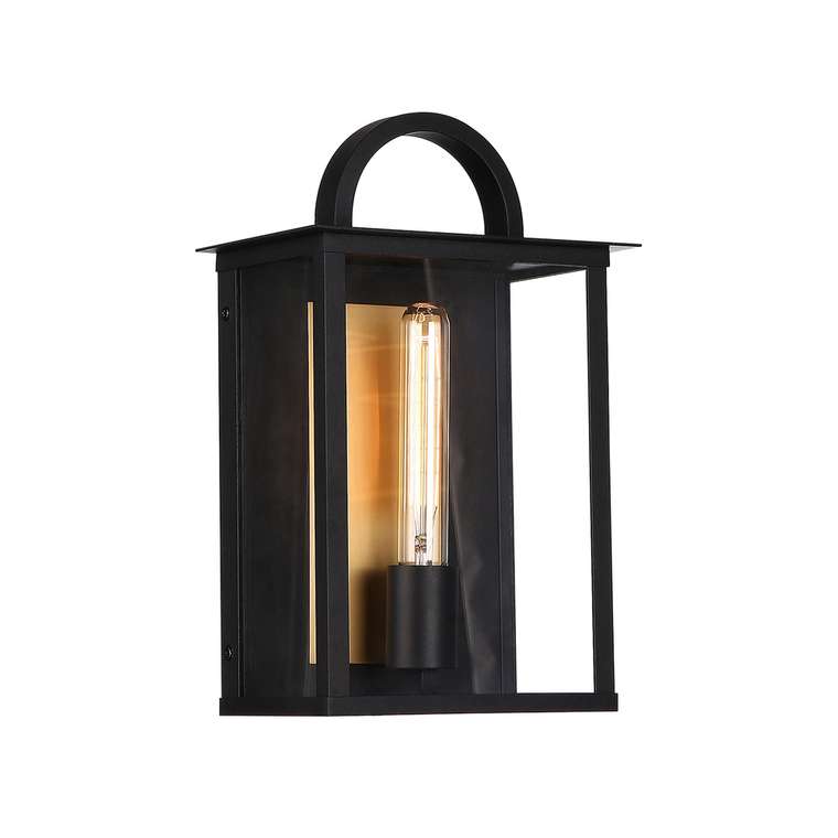 уличный настенный светильник Lume  металл, акрил, стекло 1*E27*40W, IP44, excluded