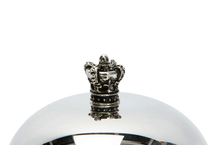 Вазочка для джема с ложкой Корона