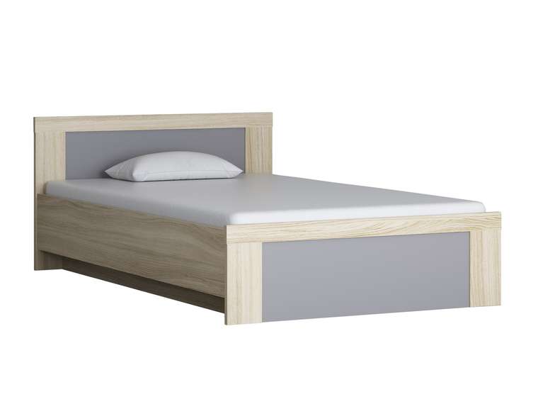 Кровать Дельта Нэкст 120х200 серого цвета