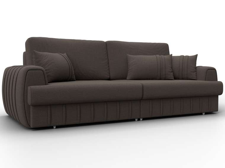 Диван-кровать Лига 057 коричневого цвета