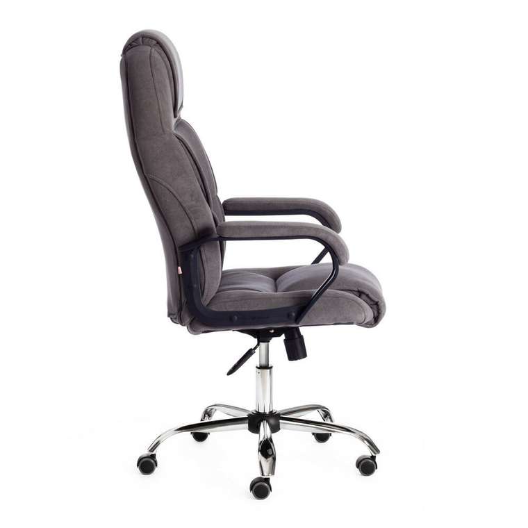 Кресло офисное Bergamo серого цвета