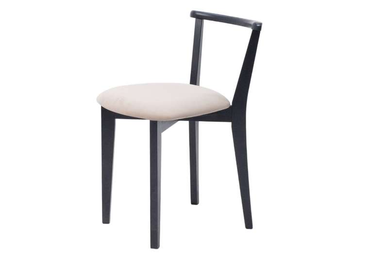 Стул Франк ПМ чёрно-бежевого цвета