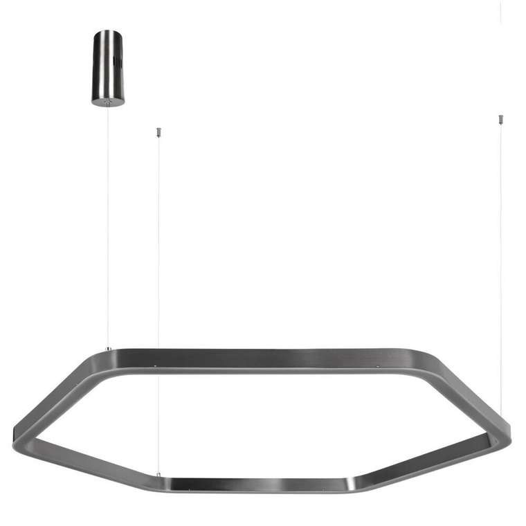 Подвесная люстра Titanium 10243XL Dark grey (металл, цвет антрацит)