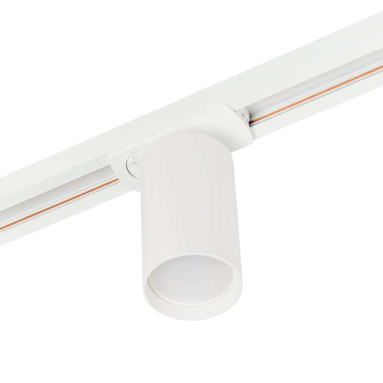 Трековый однофазный светильник 35W 220V однофазный MyFar Beam MT0120-GU10-W