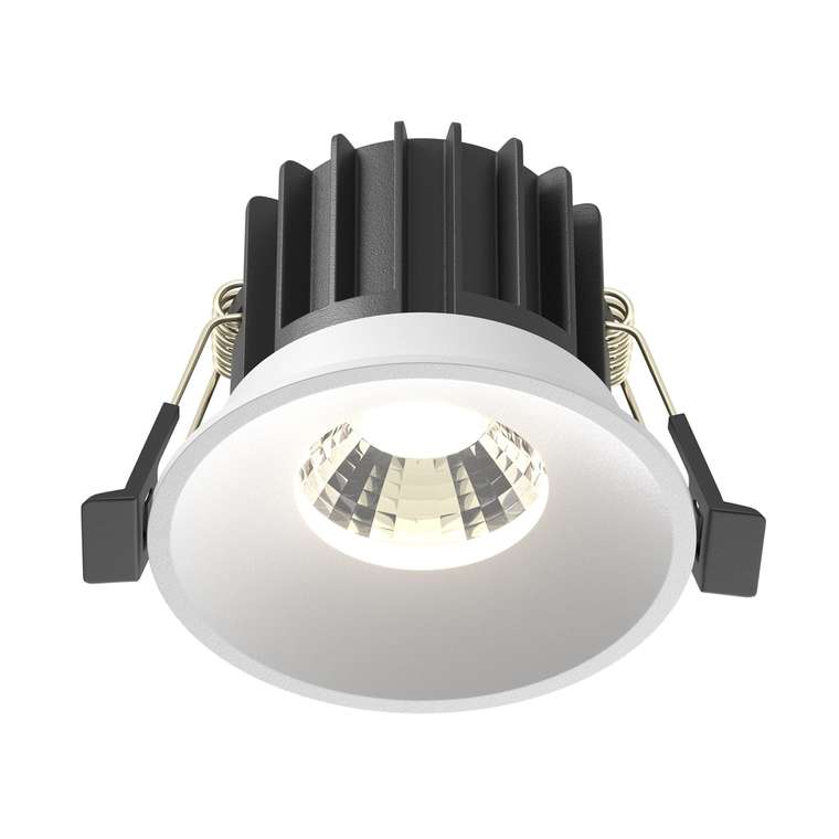 Встраиваемый светильник Technical DL058-12W-DTW-W Round Downlight