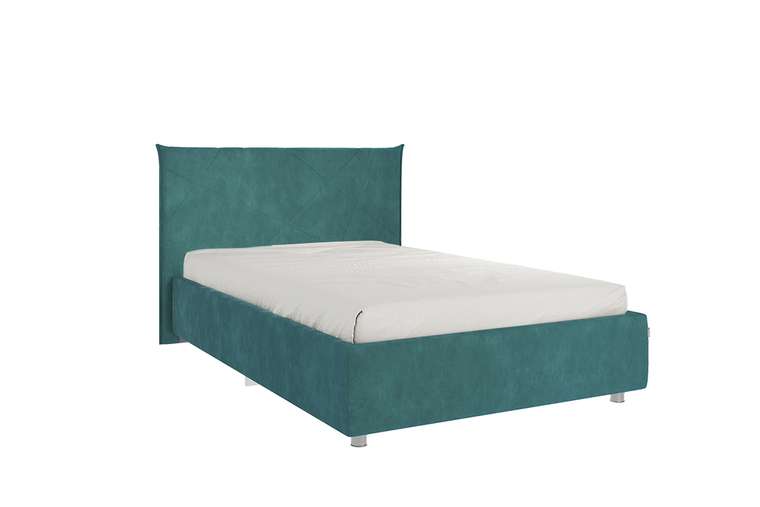 Кровать Квест 120х200 сине-зеленого цвета без подъемного цвета