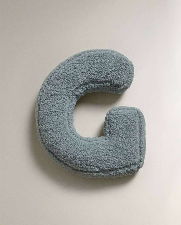 Детская подушка Letter g