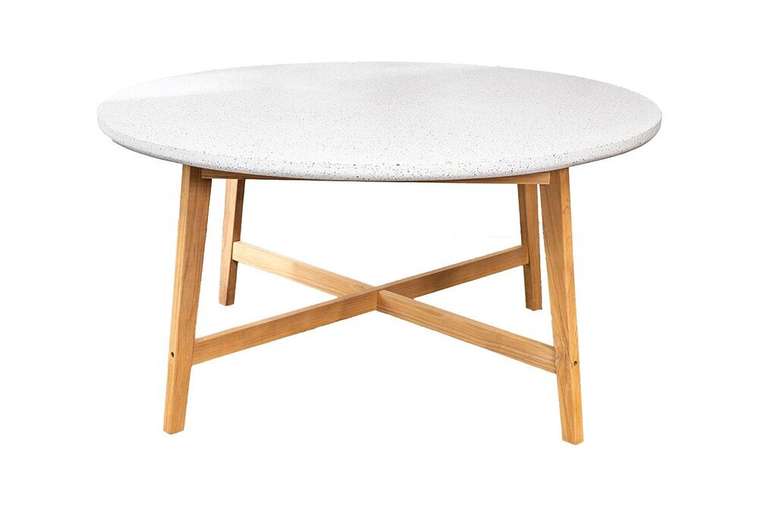 Обеденный стол Talara 150 бело-бежевого цвета