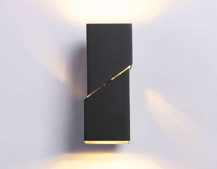 Настенный светильник Wall FW2475 (металл, цвет черный)