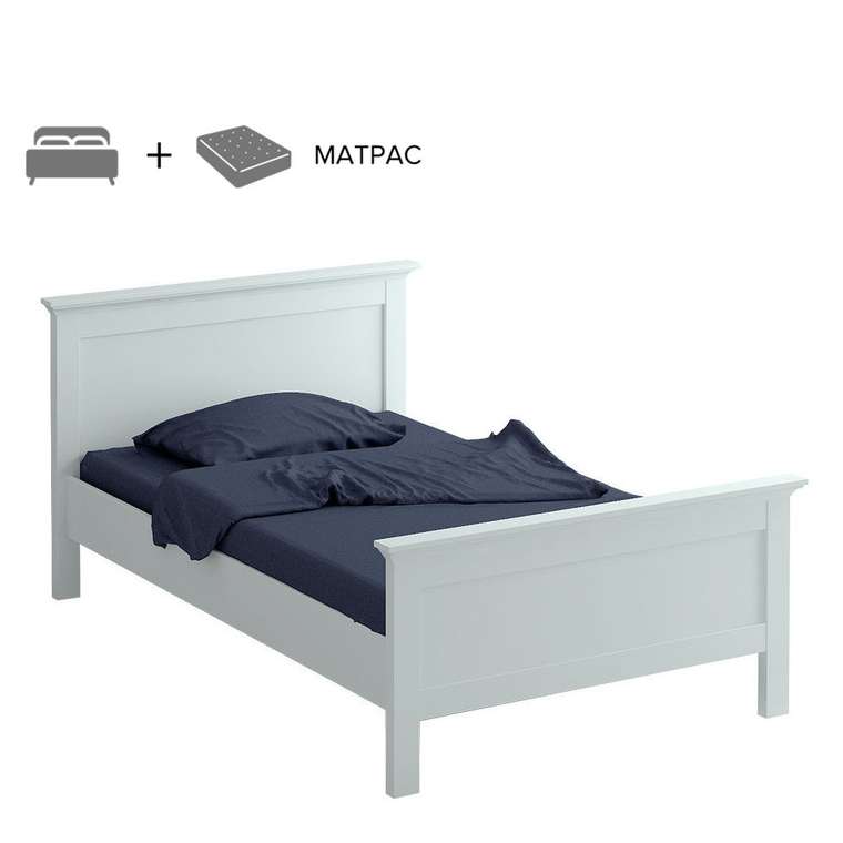 Кровать "Reina" с Матрасом "Амстердам" 120х200