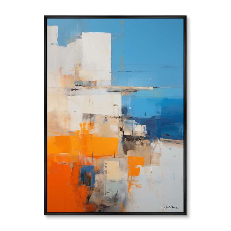 Репродукция картины Summer, sun and the sea nearby, 2024г.
