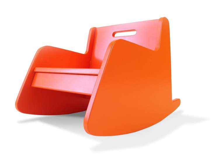 кресло-качалка Hiya оранжевое Spot On Square 
