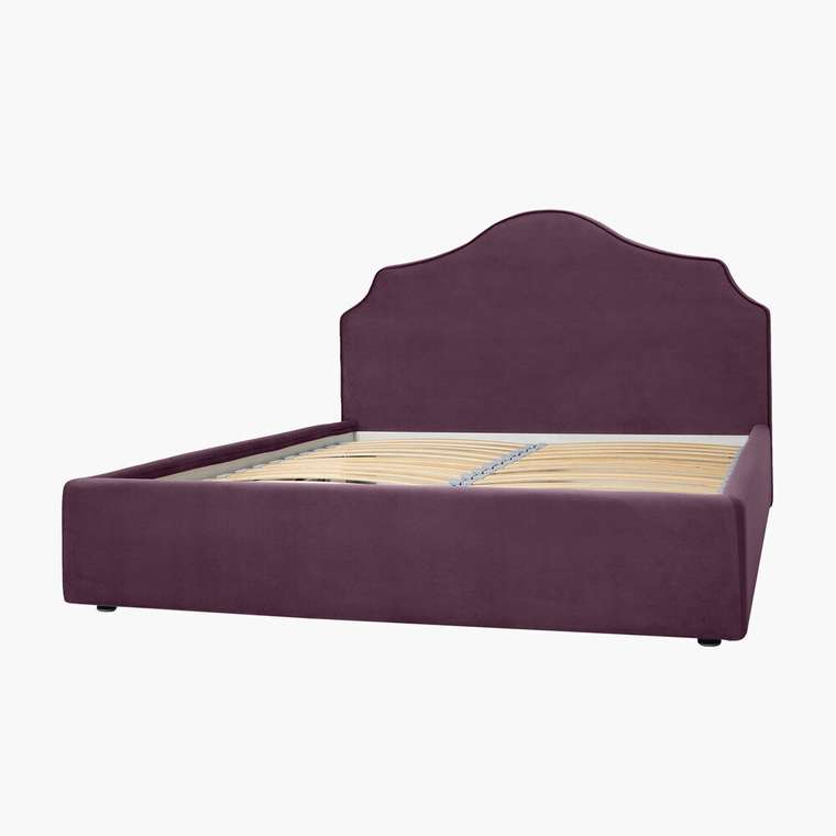 Кровать Bliss 140х200 фиолетового цвета без подъёмного механизма