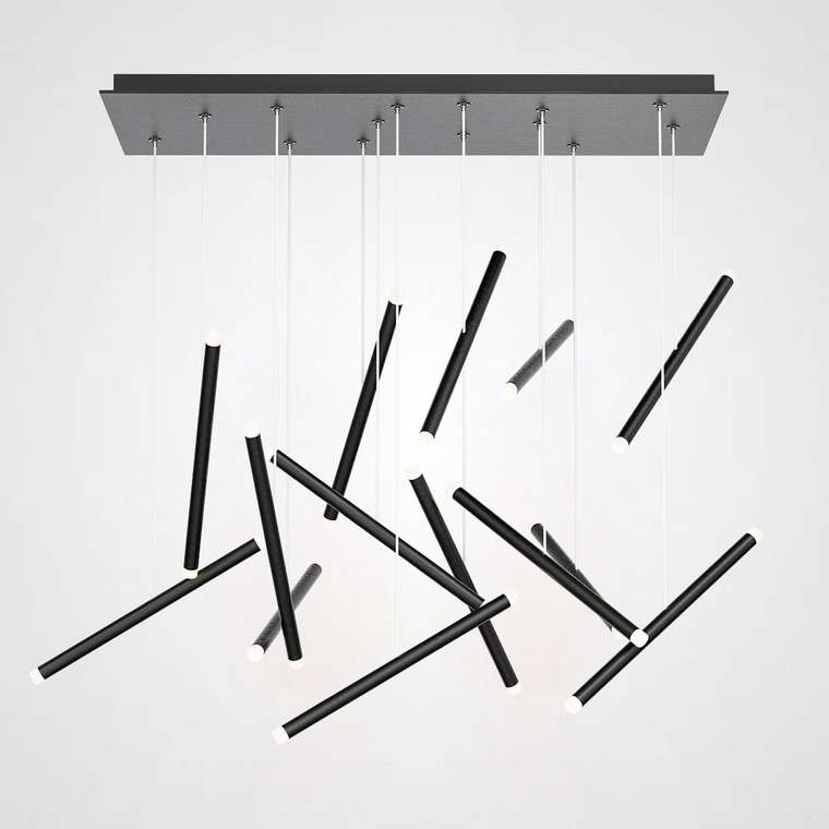Люстра Dutti D0068 LED Chandelier Modern 14 black