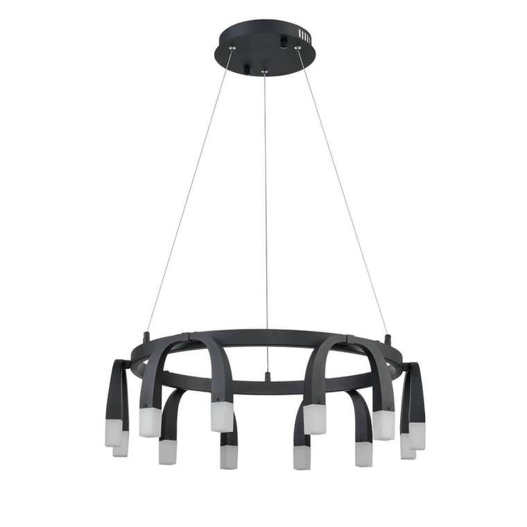 Подвесной светильник Negro 493 VL7102P12 (металл, цвет черный)