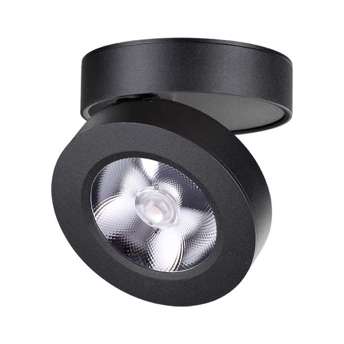 Потолочный светодиодный светильник Groda черного цвета