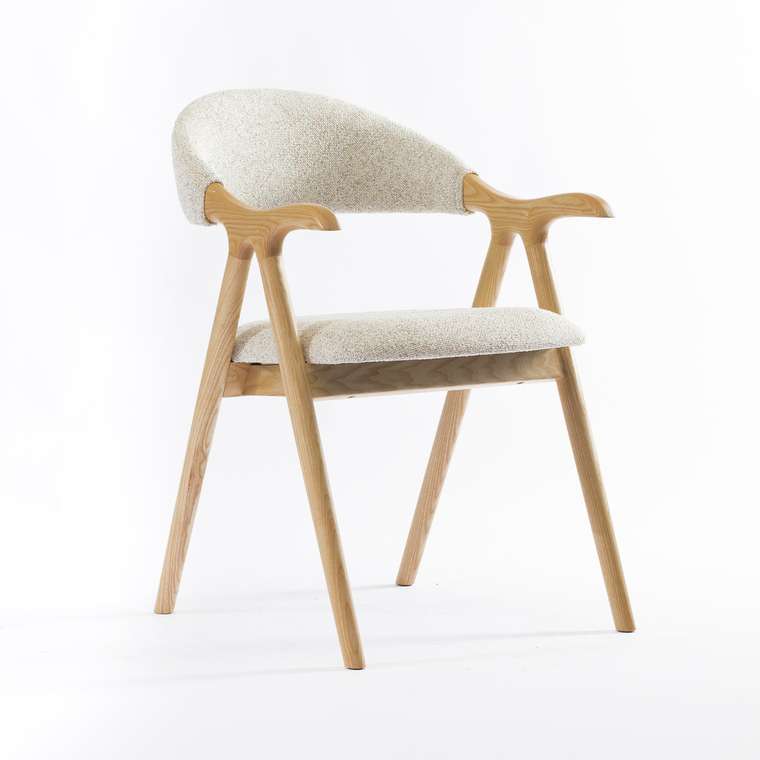 Стул Бурбон кремового цвета