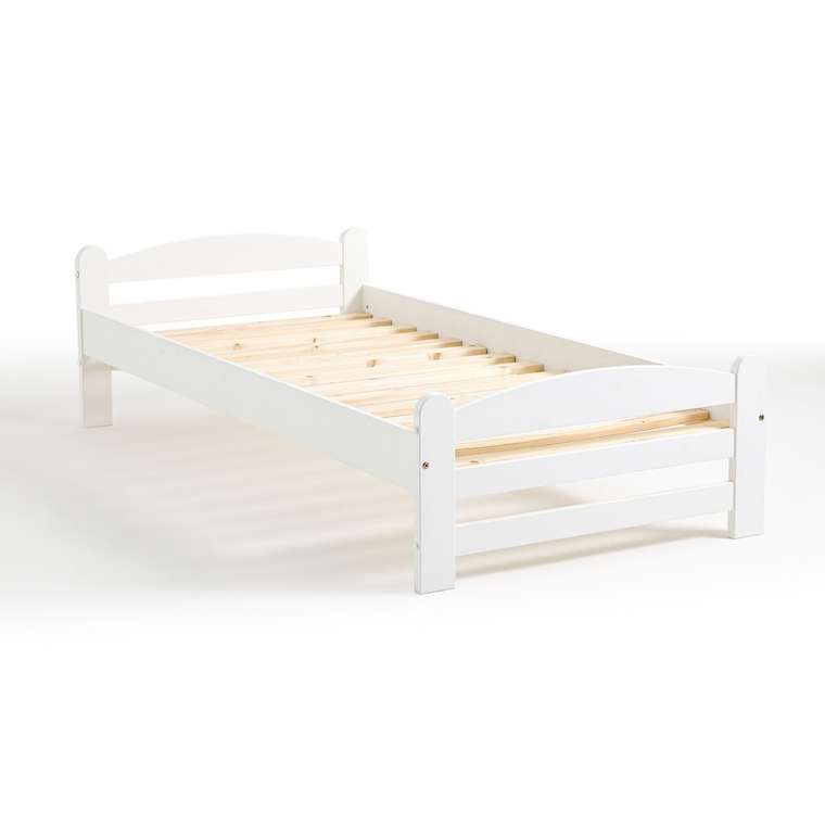 Детская кровать Loan 90x190 белого цвета