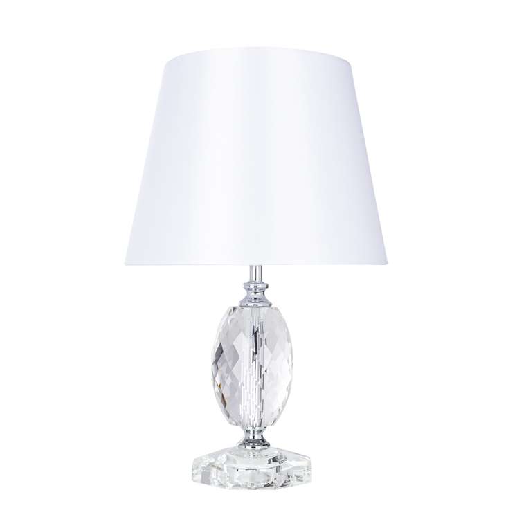 Настольная лампа Azalia с белым абажуром