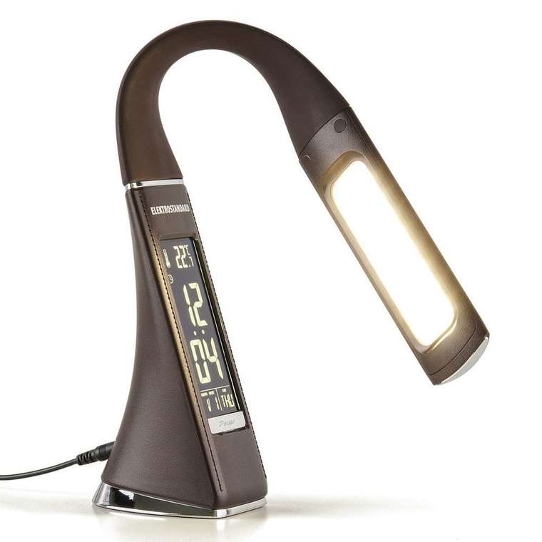 Настольный светодиодный светильник Elara коричневый TL90220