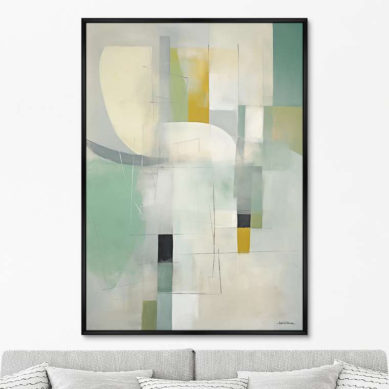 Репродукция картины Early morning colors, No 2, 2024г.