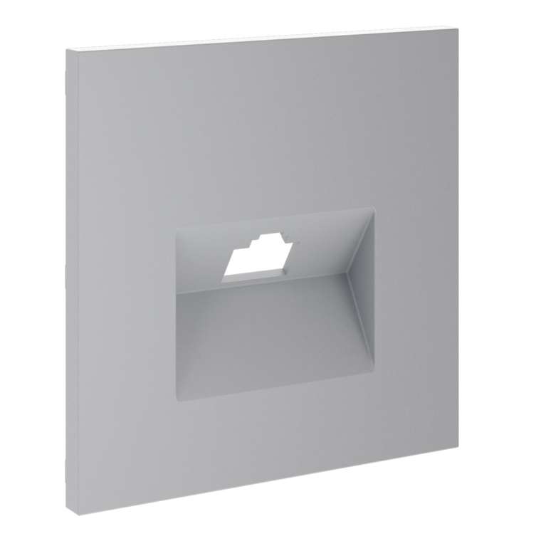 Накладка для розетки компьютерной RJ45 кат.6, S70 (серый)