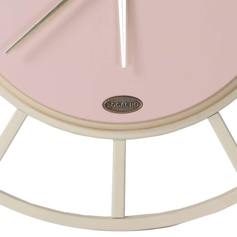 Часы настенные Пандора розового цвета