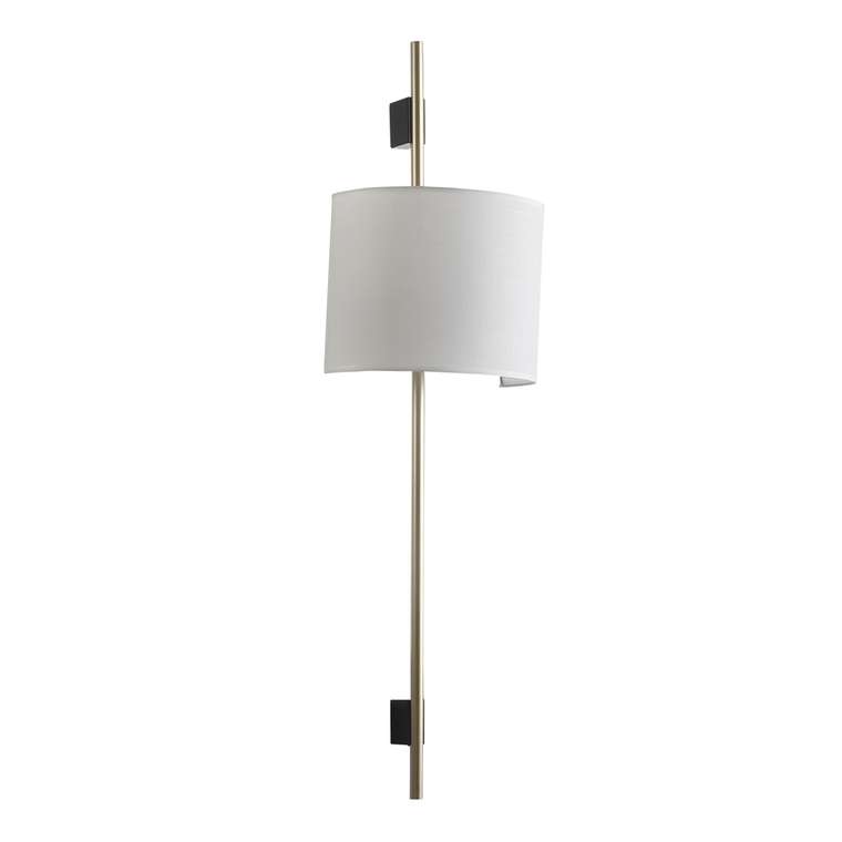Светильник настенный ST-Luce Золотистый/Белый E27 2*60W ALFA