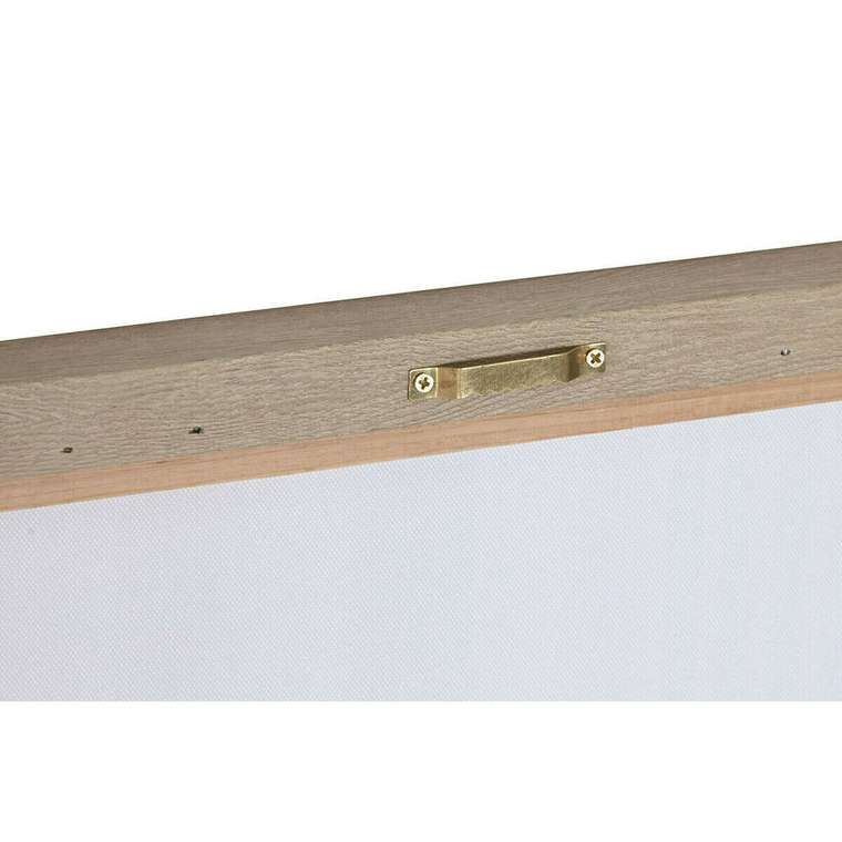 Картина Коричневый Бежевый полистирол Полотно город 52,5 x 2,8 x 52,5 cm (2 штук)