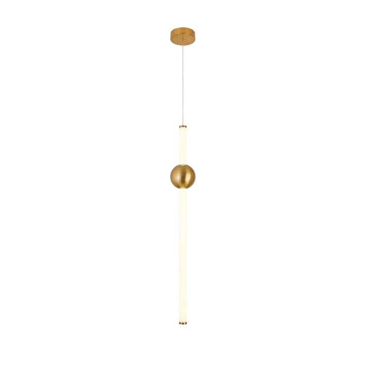 Подвесной светодиодный светильник Angurra золотого цвета