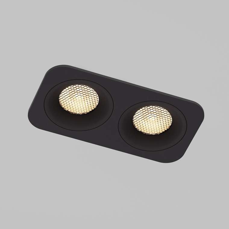 Светильник встраиваемый светодиодный IP44 15277/LED Tetro