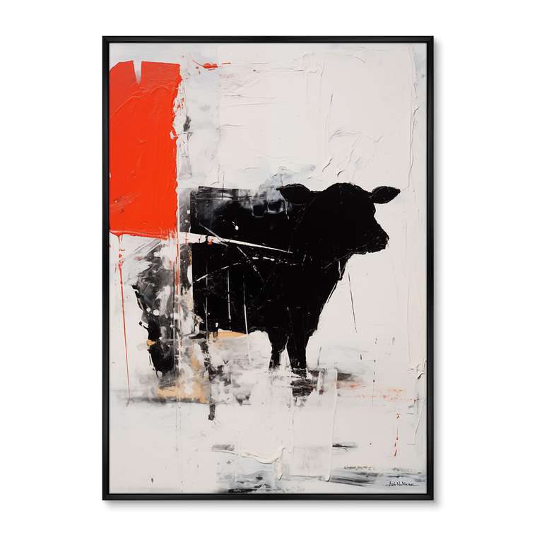 Репродукция картины The Bull, 2024г.