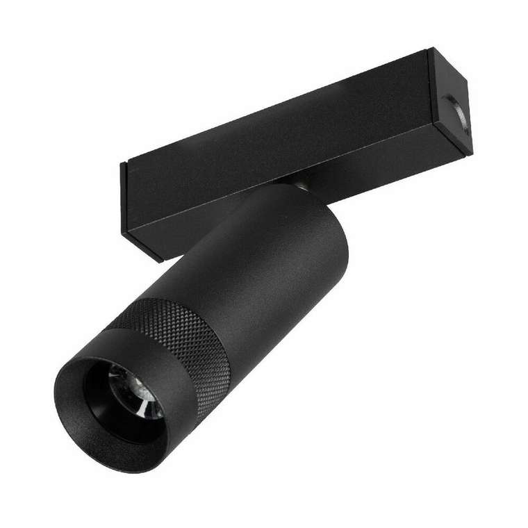Трековый магнитный светильник Arlight MAG-SPOT-ZOOM-25-R35-7W Day4000 (BK, 20-55 deg, 24V) 053796